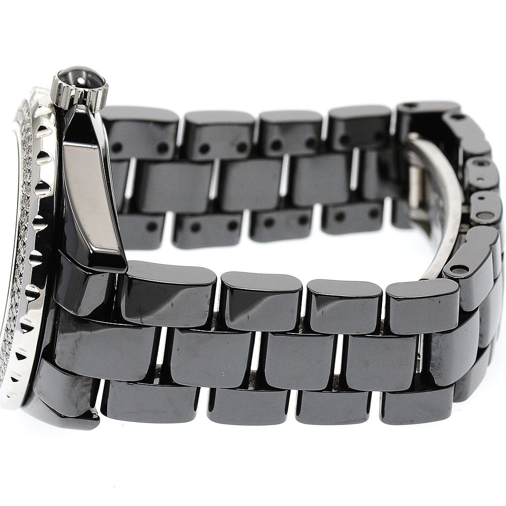 CHANEL J12 H1709 Black ceramic center diamond black Dial Automatic Men’s_910136