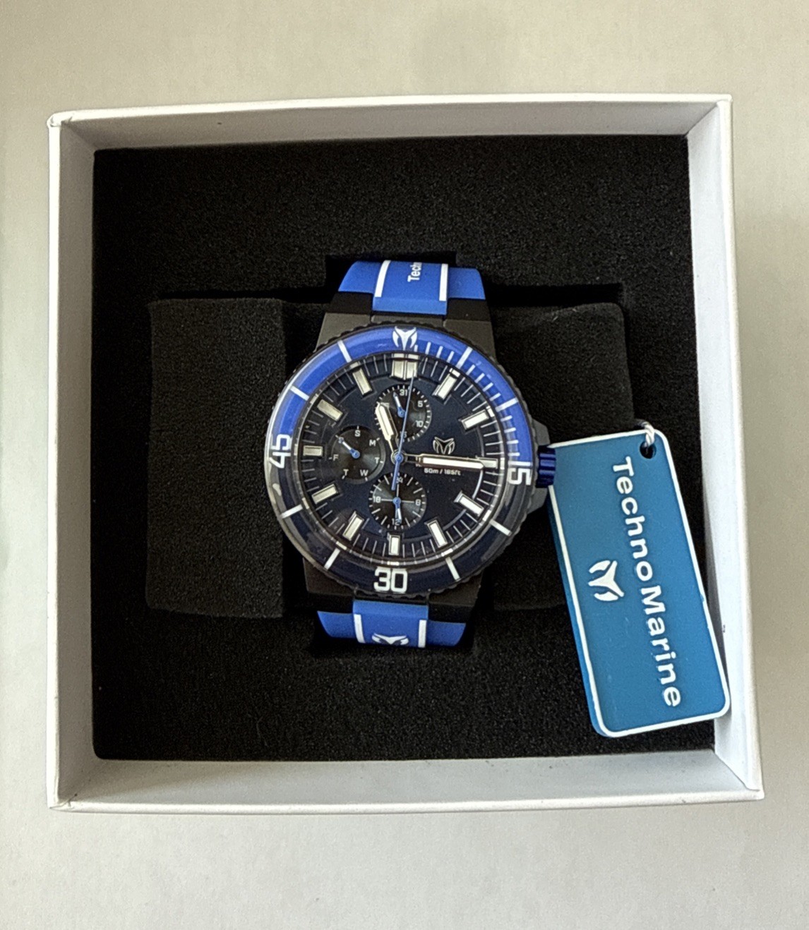 Techno Marine X F1 Racing legends Special edition TM-525036 BIN blue/black