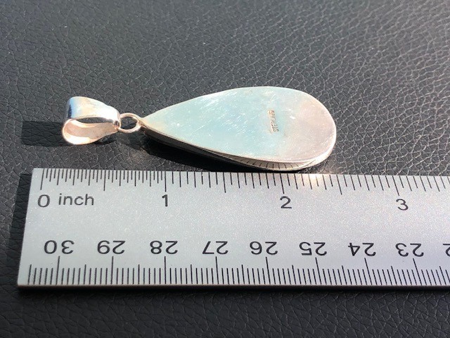 ViNtAgE NASA EASTERN Star Comet Space Opal Gemstone inlay Pendant LARGE Video