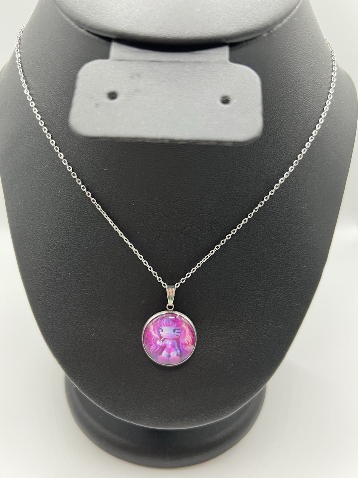 Hello Kitty Necklace- 3 Different Designs – Each Sold Separately