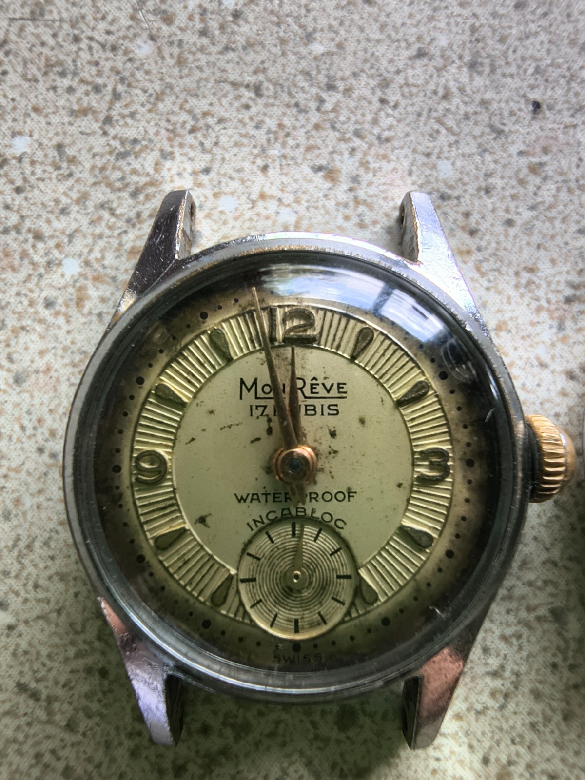 Vintage Mon Rêve 17 Rubis Swiss Made Mechanical Watch – Ref 231 252 – Incabloc
