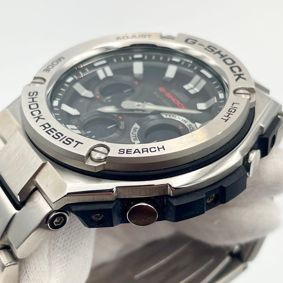 Condition CASIO G SHOCK GST W110D 1AJF Radio Solar Working Watch