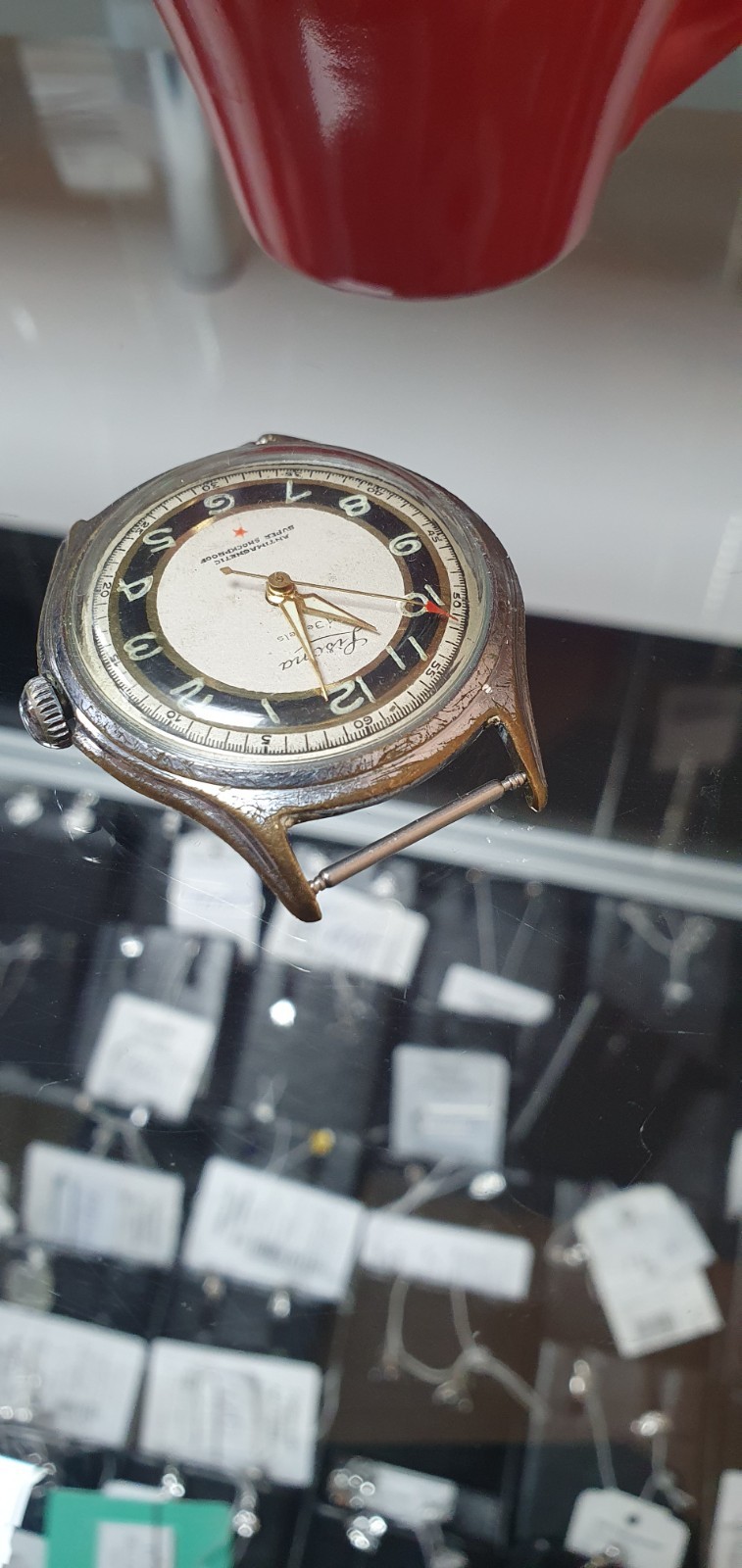 Vintage Men’s Lisona De Luxe Watch, French-Made Cal. HP 127, Mid-20th Century