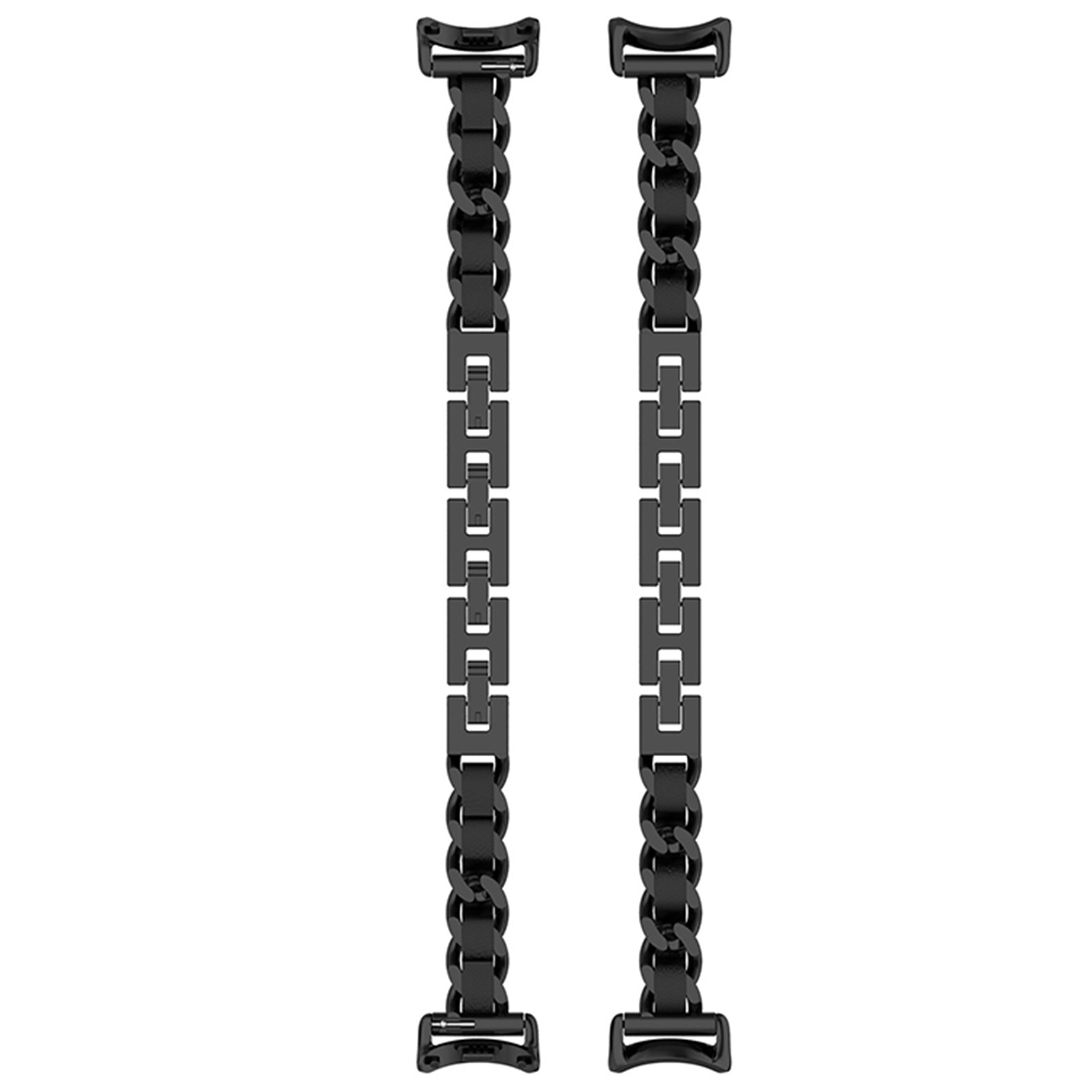 Black/Silver/Rose Gold Fashion Bracelet Model Metal Watch Strap Belt for Band8