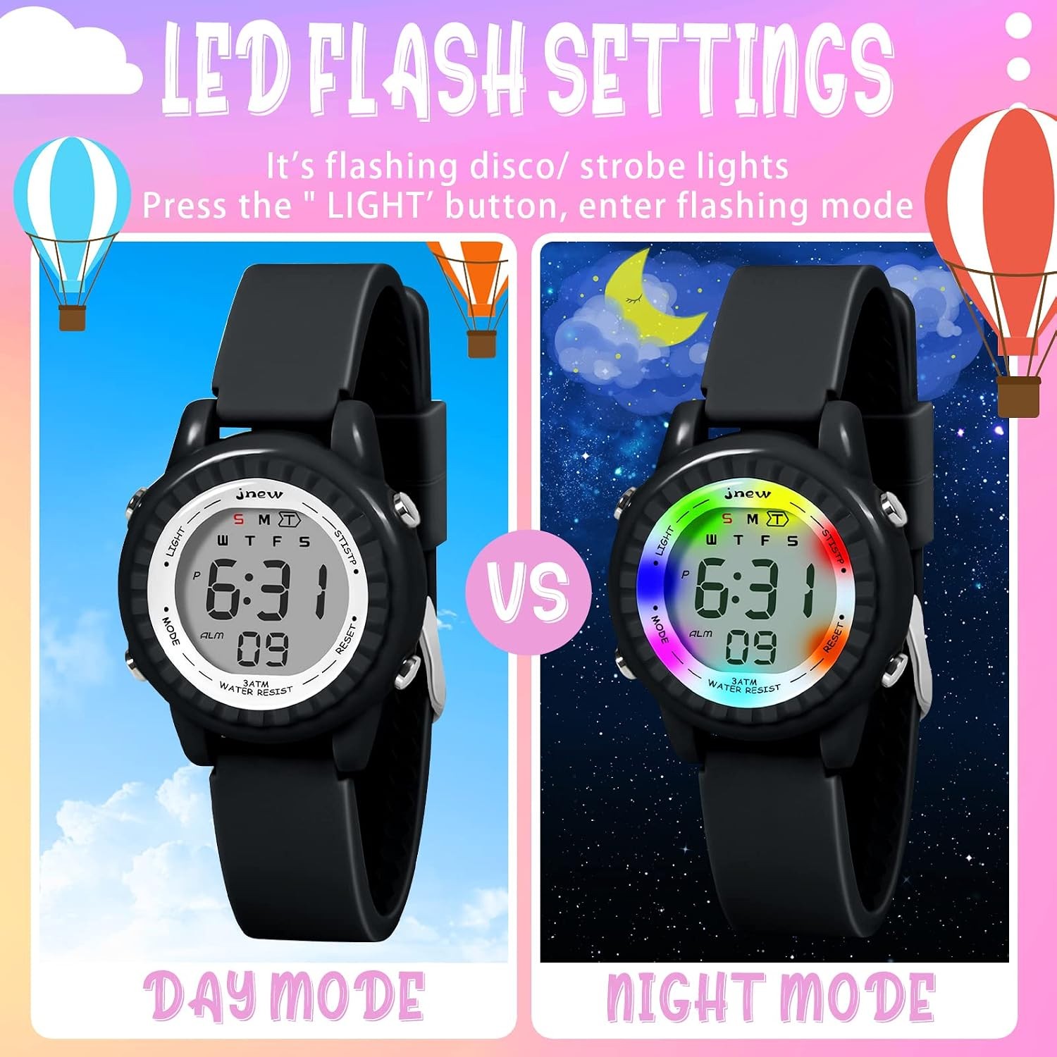 Watches for Kids Age 5-12, Birthday Gifts for Girls 4-13 Year Olds