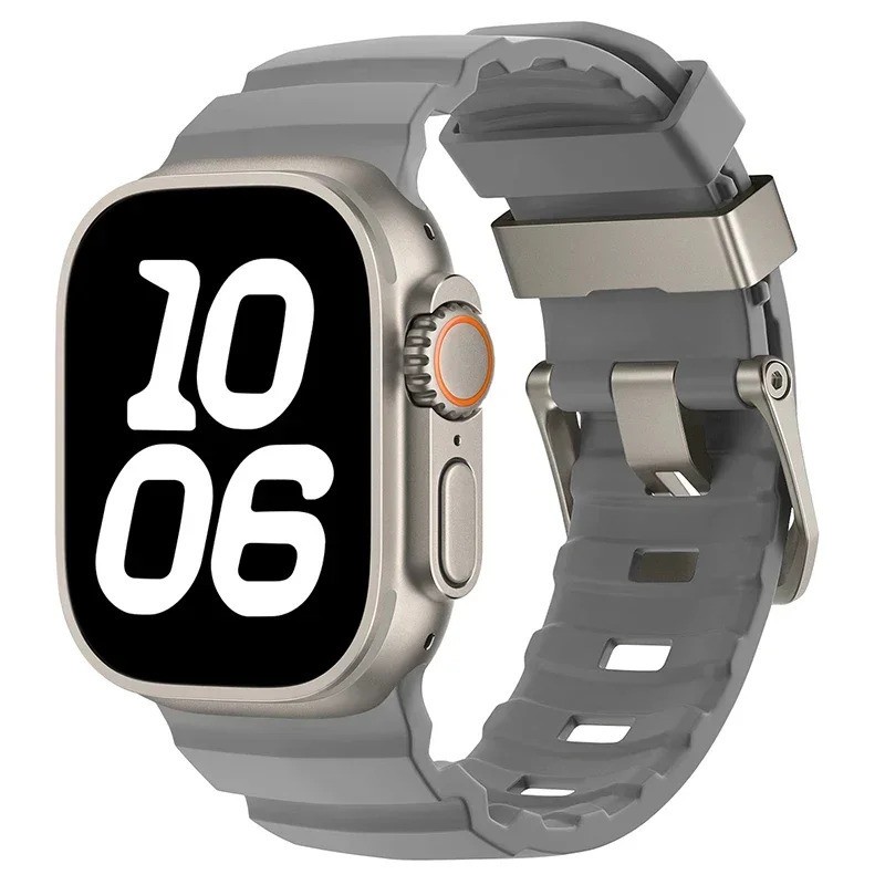 Silicone Sport Band for Apple Watch SE Series 11 10 9 8 7 6 5 4 Ultra 2/3 38-49m