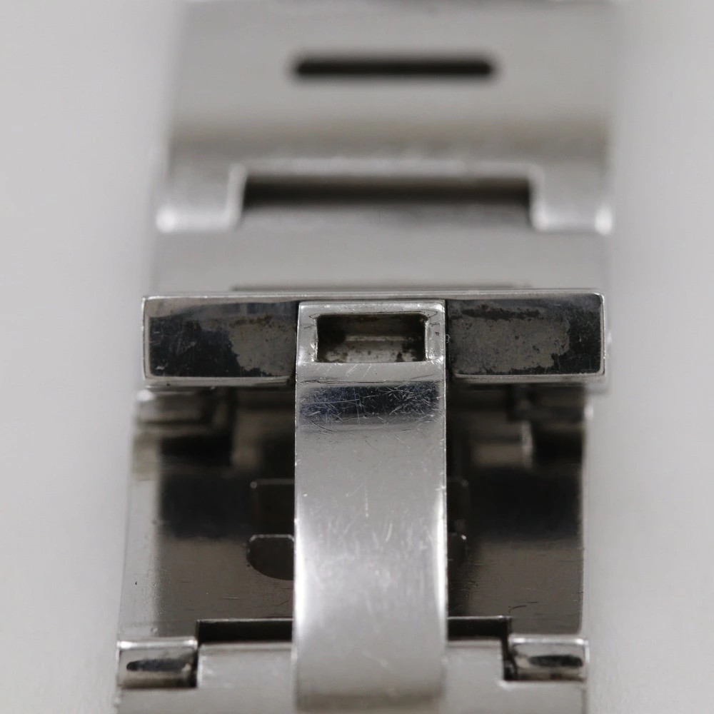 FENDI Orologi wristwatch 3150L Stainless Steel Silver Quartz Analog Blue Dial Ol