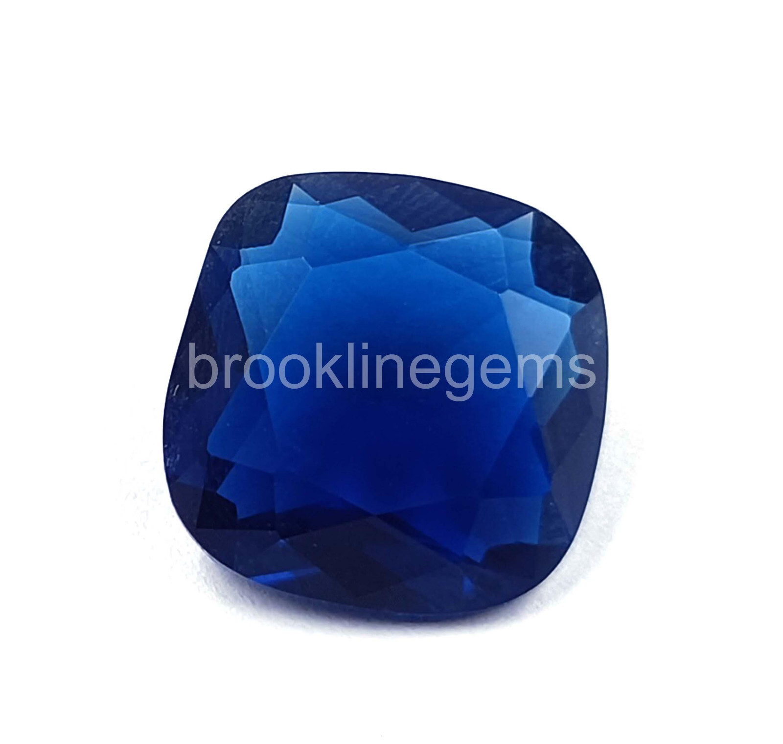 5 Ct Princess Cut Natural Blue Sapphire EGL Certified Loose Gemstone 4RDQ