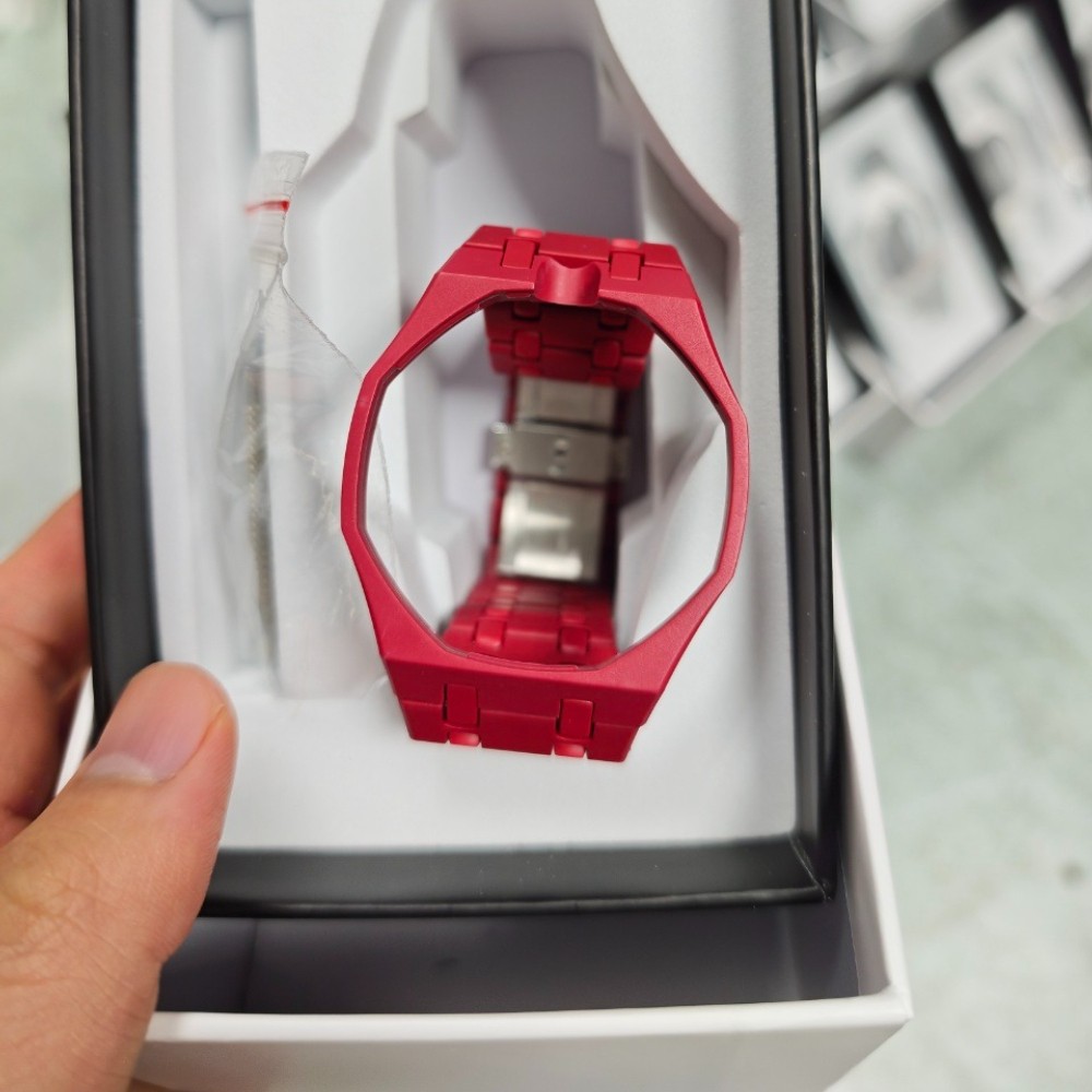 Luxury Bioceramic Case Band Mod Kit For Swatch X AP Royal Pop Watch Pre-Sale