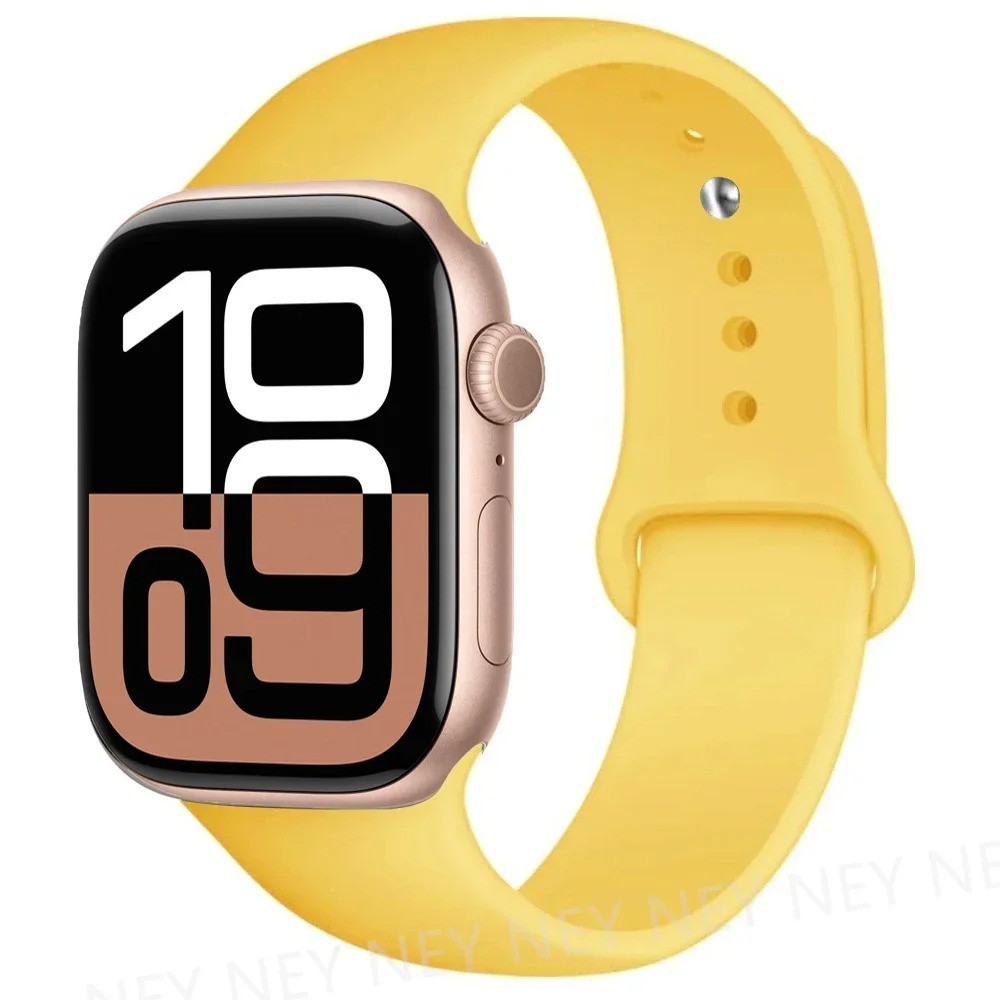 Silicone Band for Apple Watch Ultra/SE/11/10/9/8/7/6/5/4/3/2/1 38/40/42/44/49mm