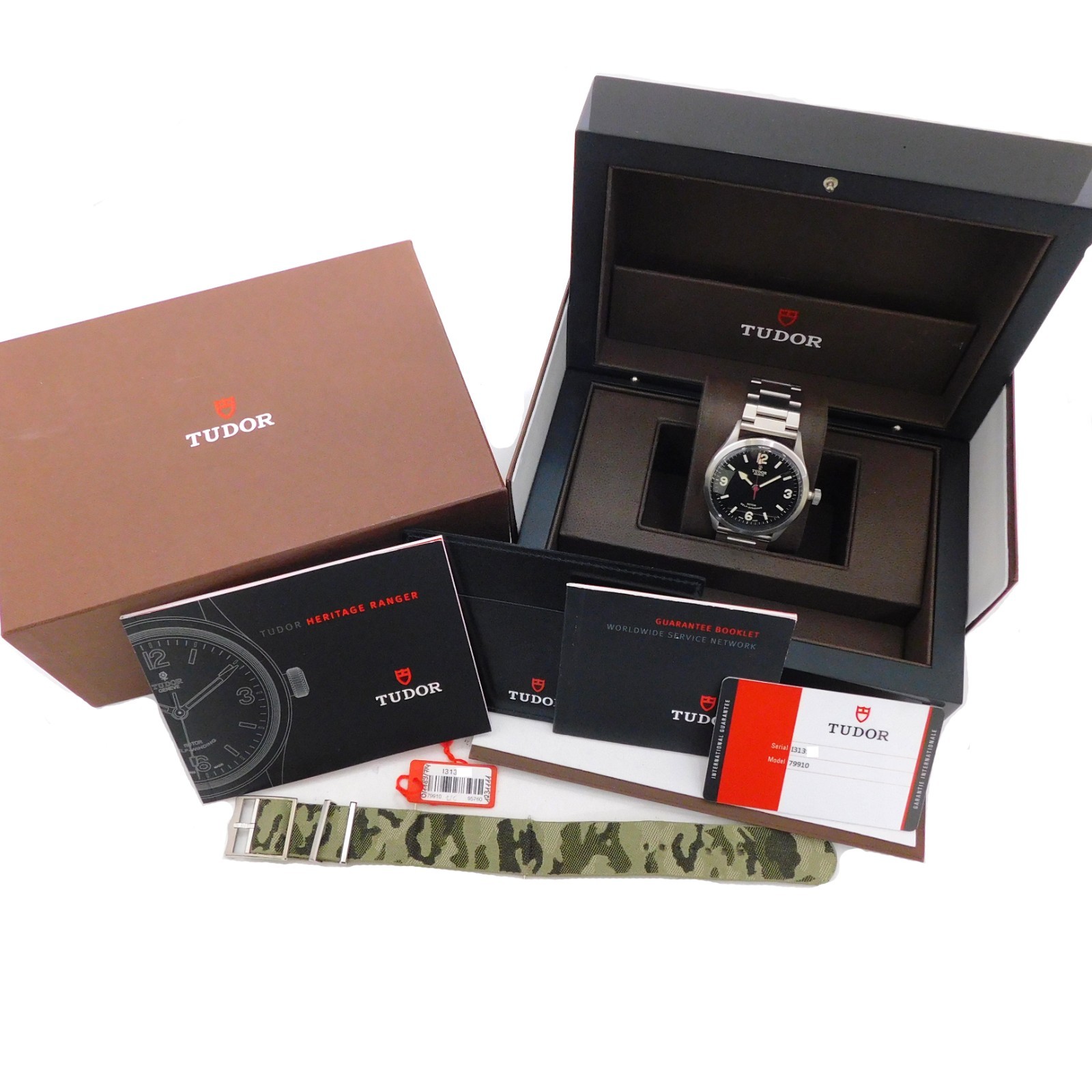 TUDOR Watch Heritage Ranger 79910 S. Steel Automatic Men’s Watch #1453B