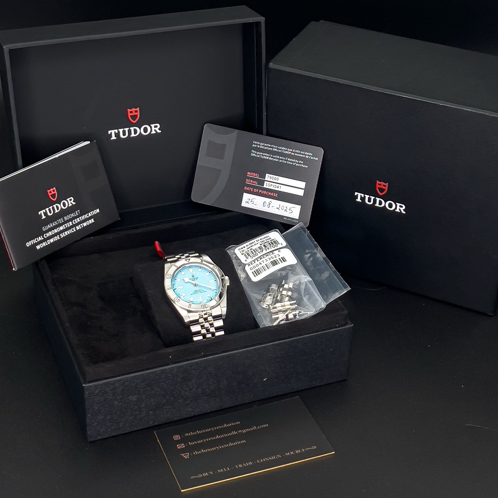 2025 Tudor Black Bay 54 “Lagoon Blue” M79000-0001 – Full Set