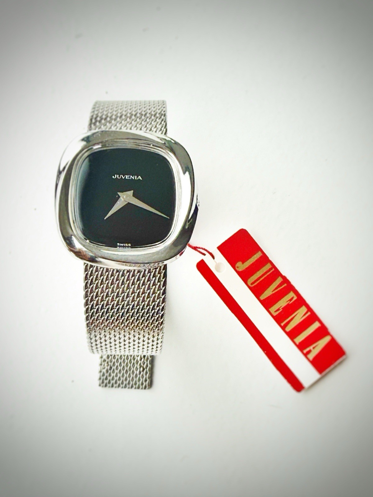 Rare Vintage JUVENIA 9127 N Mechanical Watch Swiss Old Stock Brand New