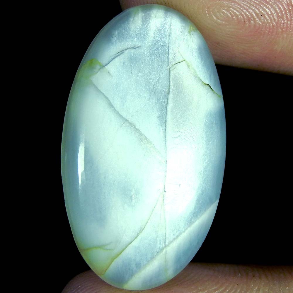 28.35Cts100%Natural Quality Silky Monnstone Oval Cabochon Loose Gemstone