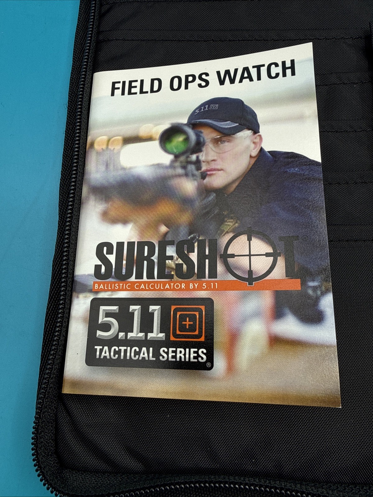 511 5.11 Tactical Field Ops Watch (59245) Green with Case Military Sure Shot