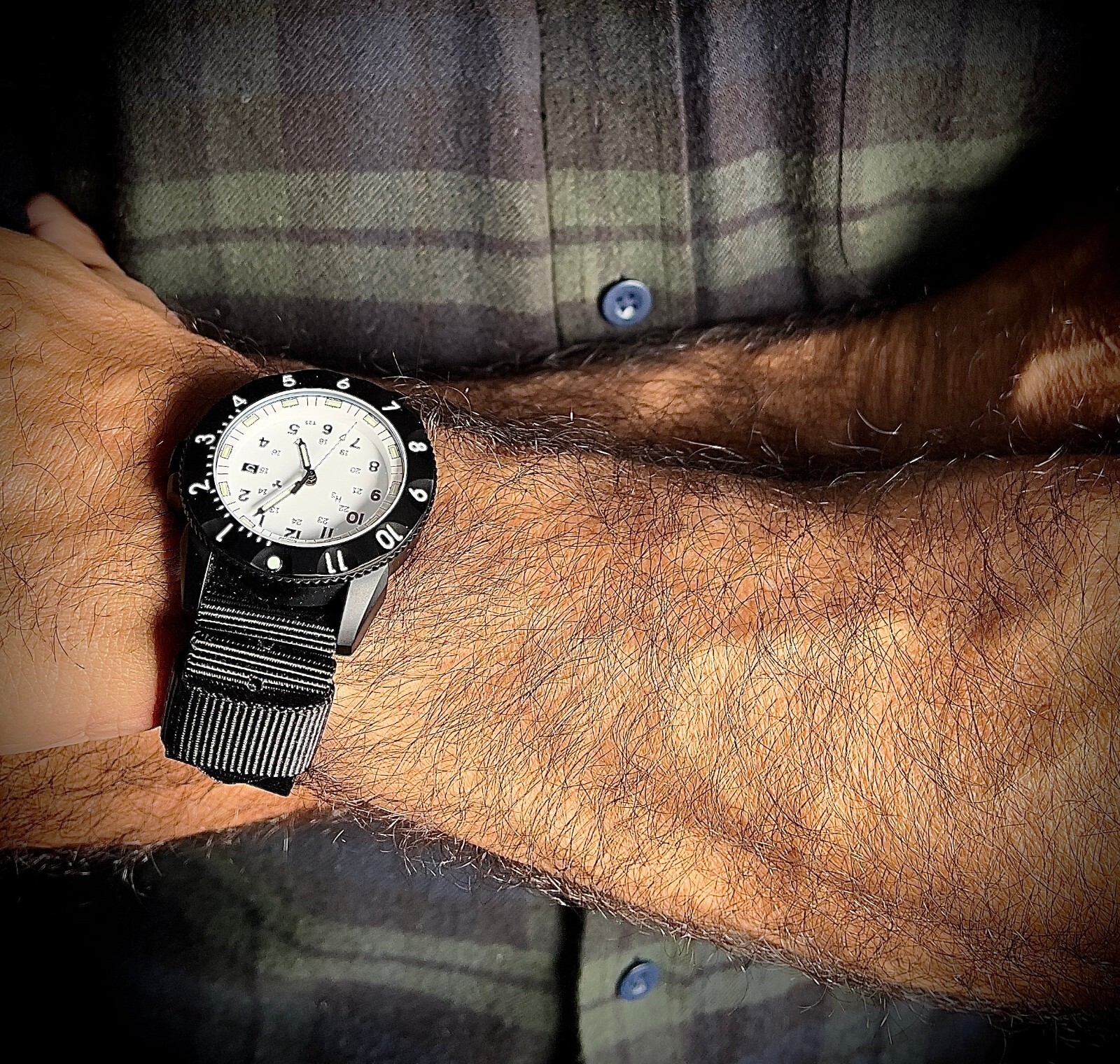 MWC P656 2025 PVD Automatic Tactical Watch with GTLS Tritium & Sapphire Crystal