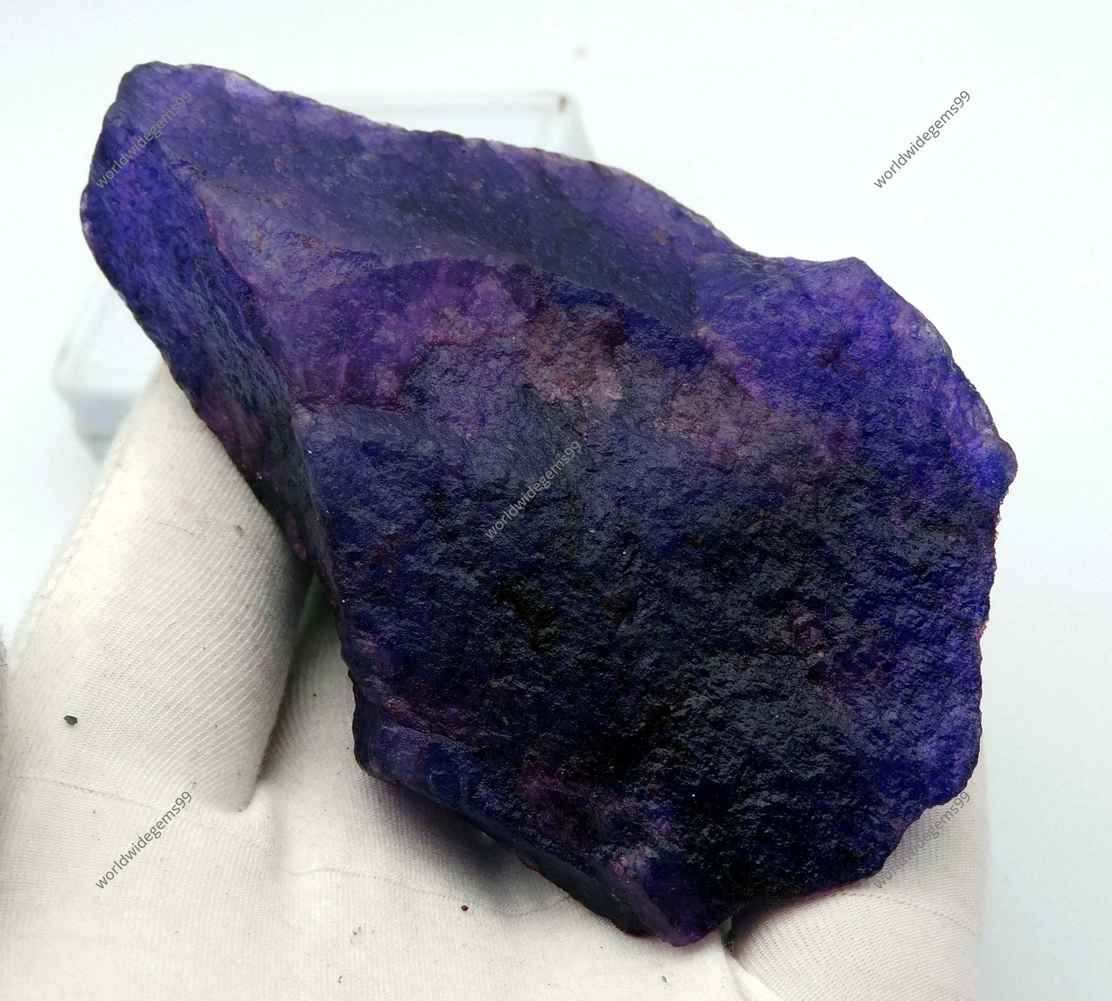 Natural Certified Tanzanite Rough 1016.25 Ct Purple Translucent Uncut Gemstone
