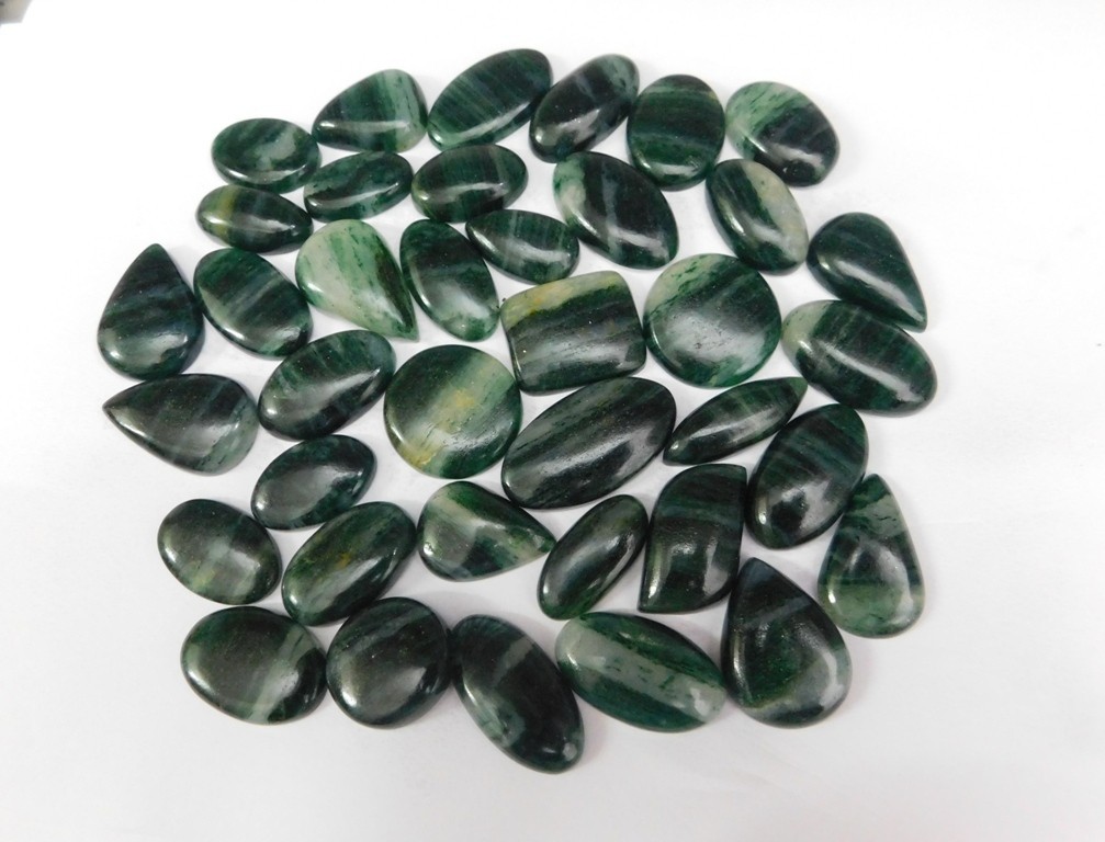 Green Jasper Gemstone For Earring, Pendant, Necklace Jewelry Making 71303