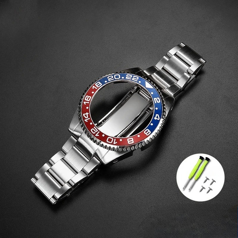 Stainless Steel Case For CasiOak GA2100 GA-B2100 ga2110 Mod kit metal case strap