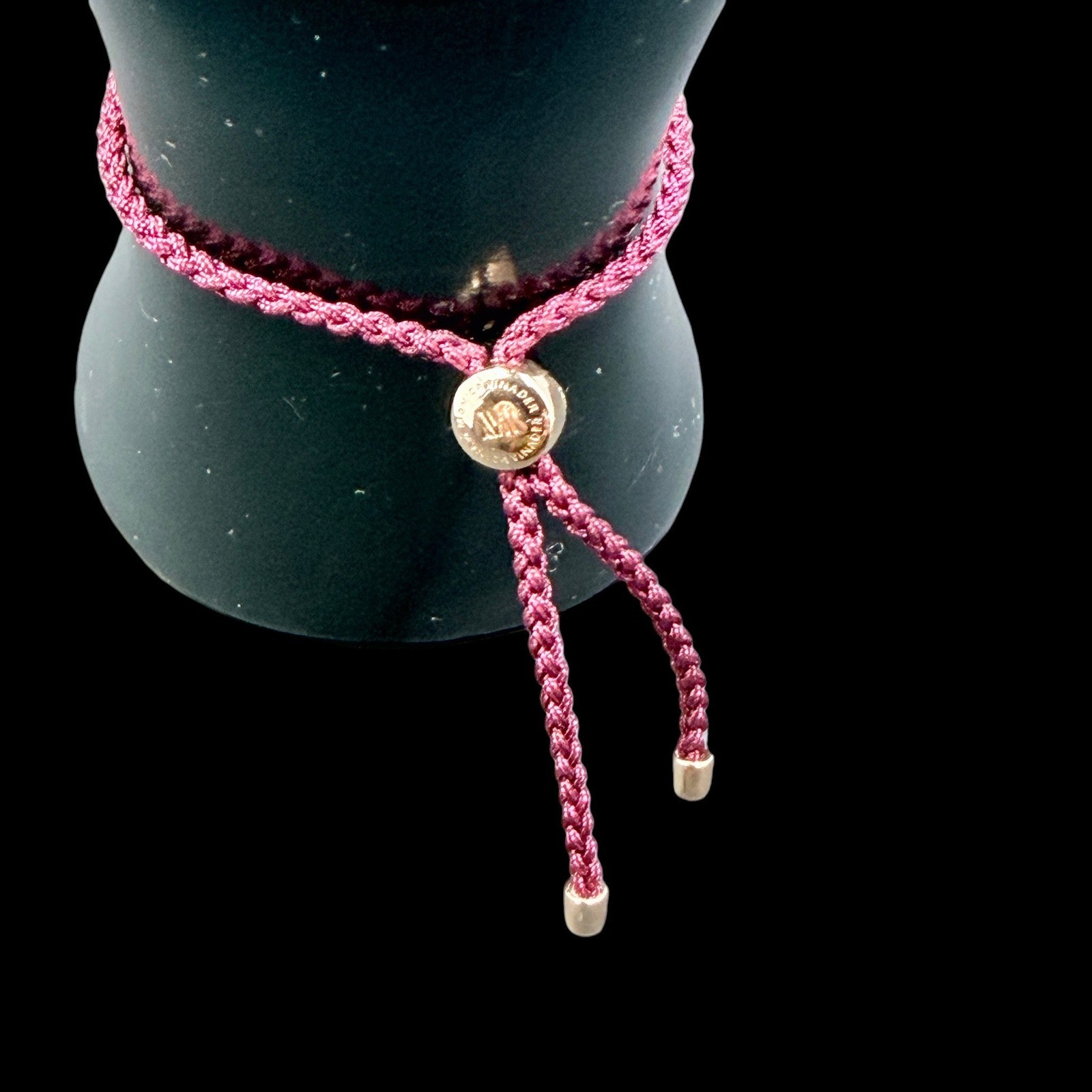 Monica Vinader Nura Engravable Friendship Bracelet Rose Gold Minimalist Gift