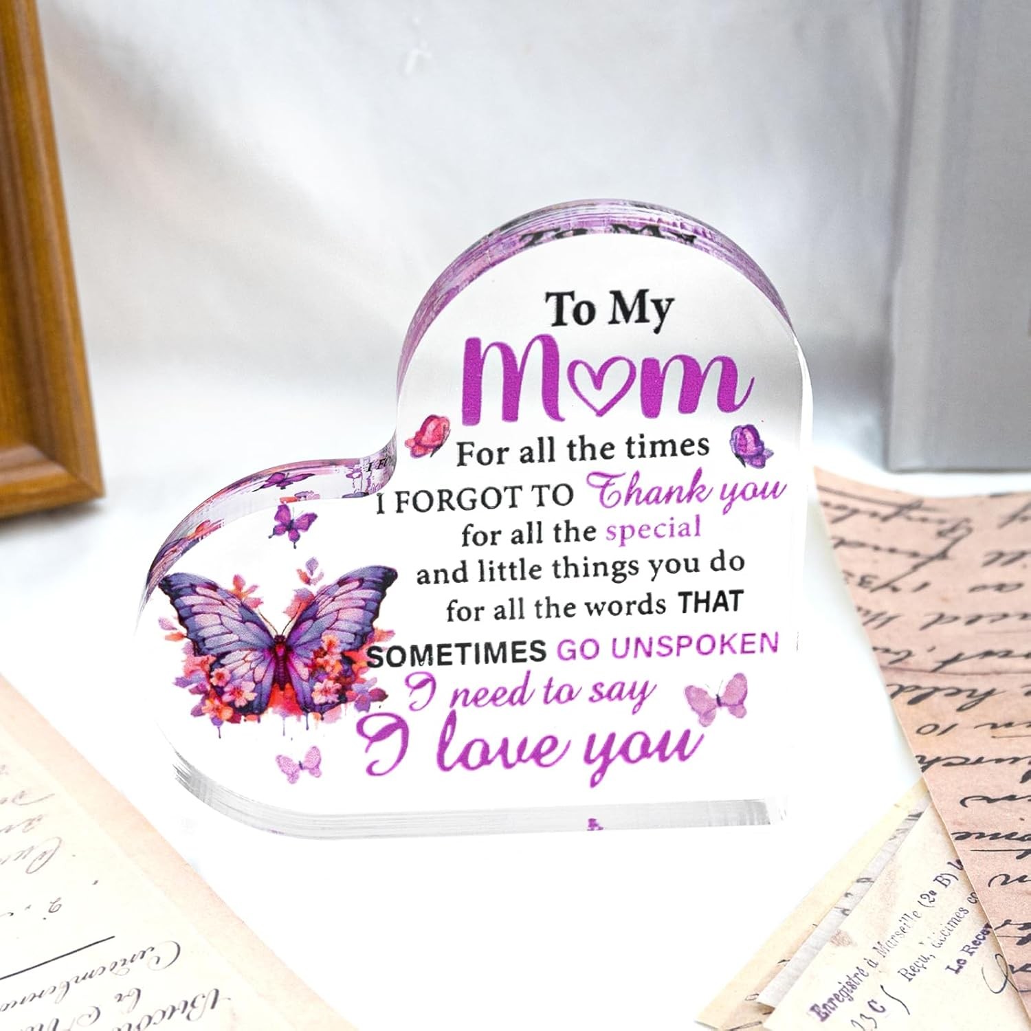 Mothers Day Gifts For Mom From Daughter Son Birthday Rose Red-mom