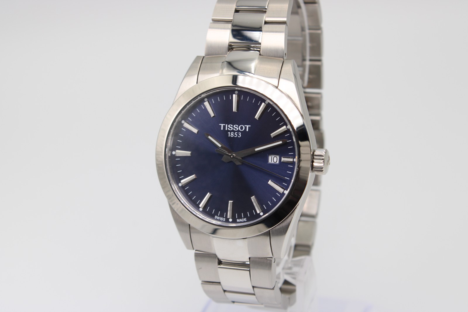 TISSOT Gentleman T127.410.11.041.00 Quartz Blue Dial Men’s Watch 40mm