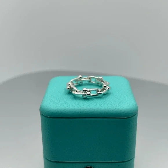 Tiffany Micro link, Hardware Sterling Silver Ring
