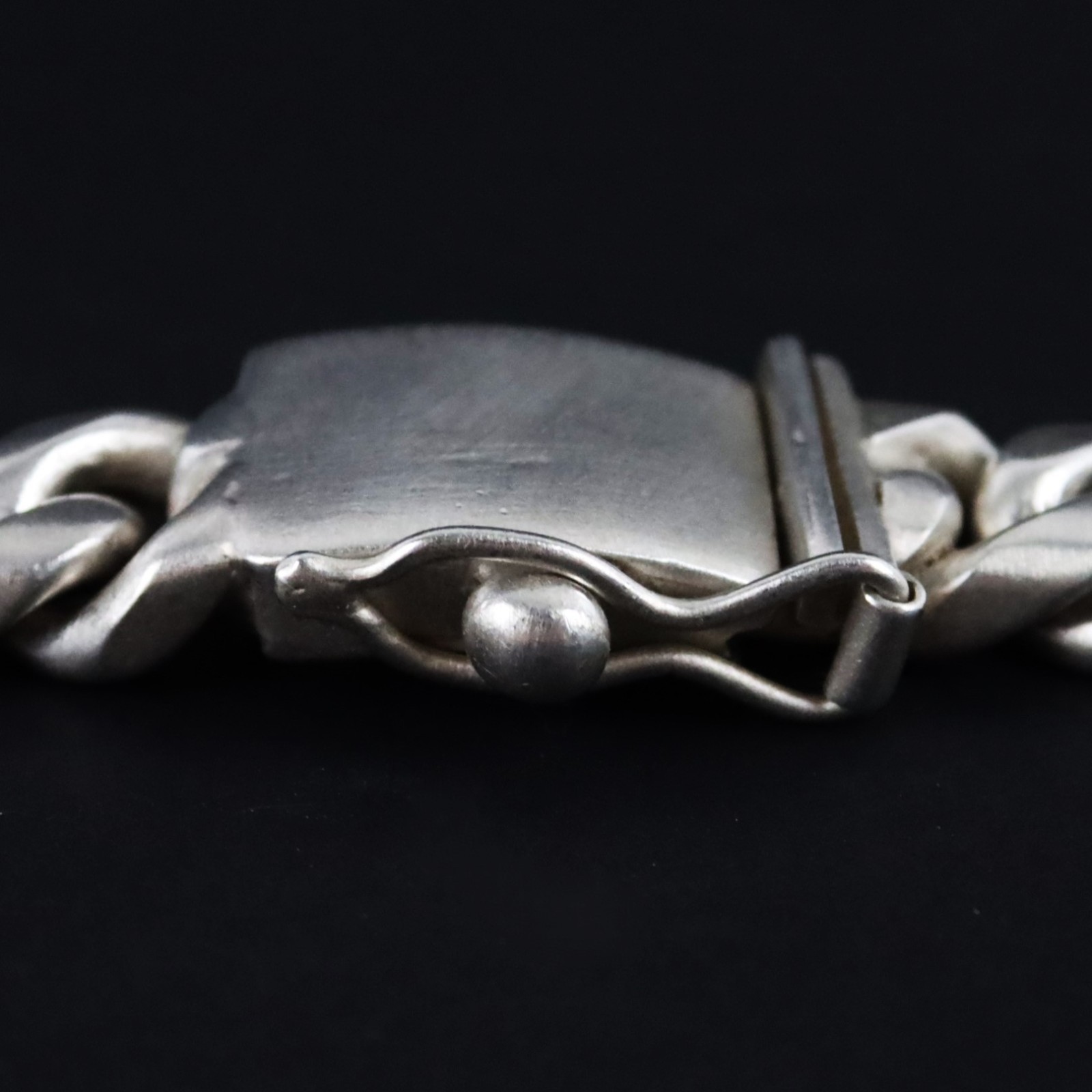 VERSANI 925 Sterling Silver 12.7MM Cuban Link Chain 20″ – 232.9g – Satin Finish