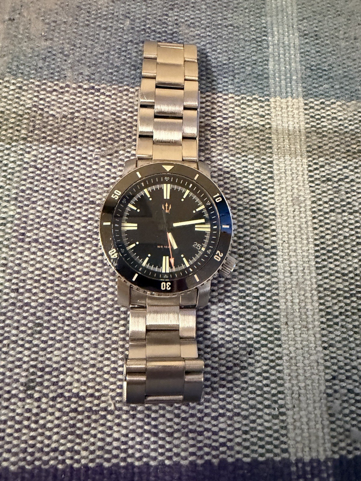 MARATEC Automatic Watch SR 35 Stainless Steel Case