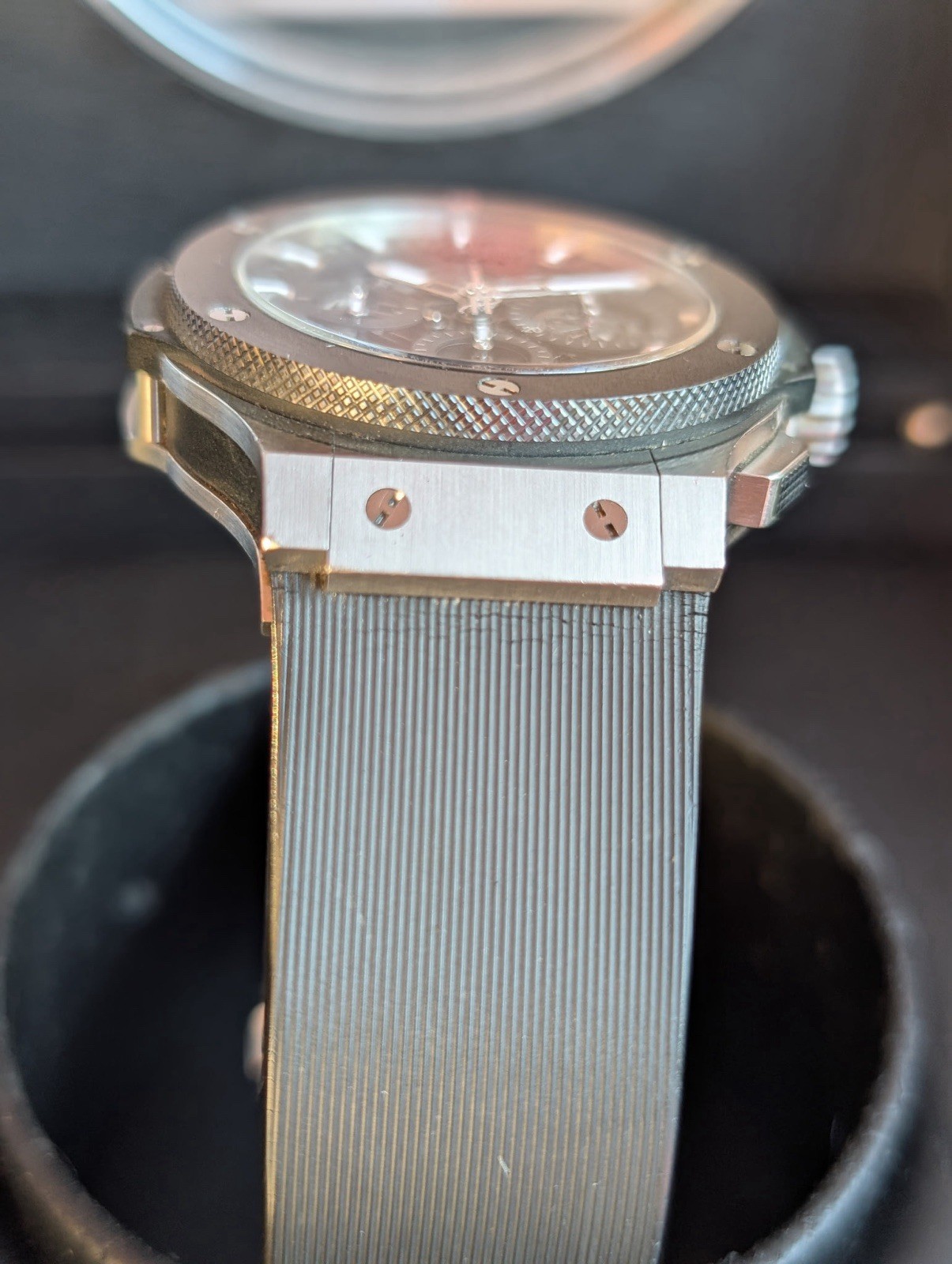 Hublot Big Bang Aero Bang 44MM 311.SM.1170.RX Skeleton Dial Rubber Strap
