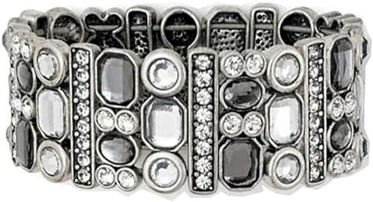 Lia Sophia Jewelry PARTY FAVOR Stretch Bracelet in Silver RV$132