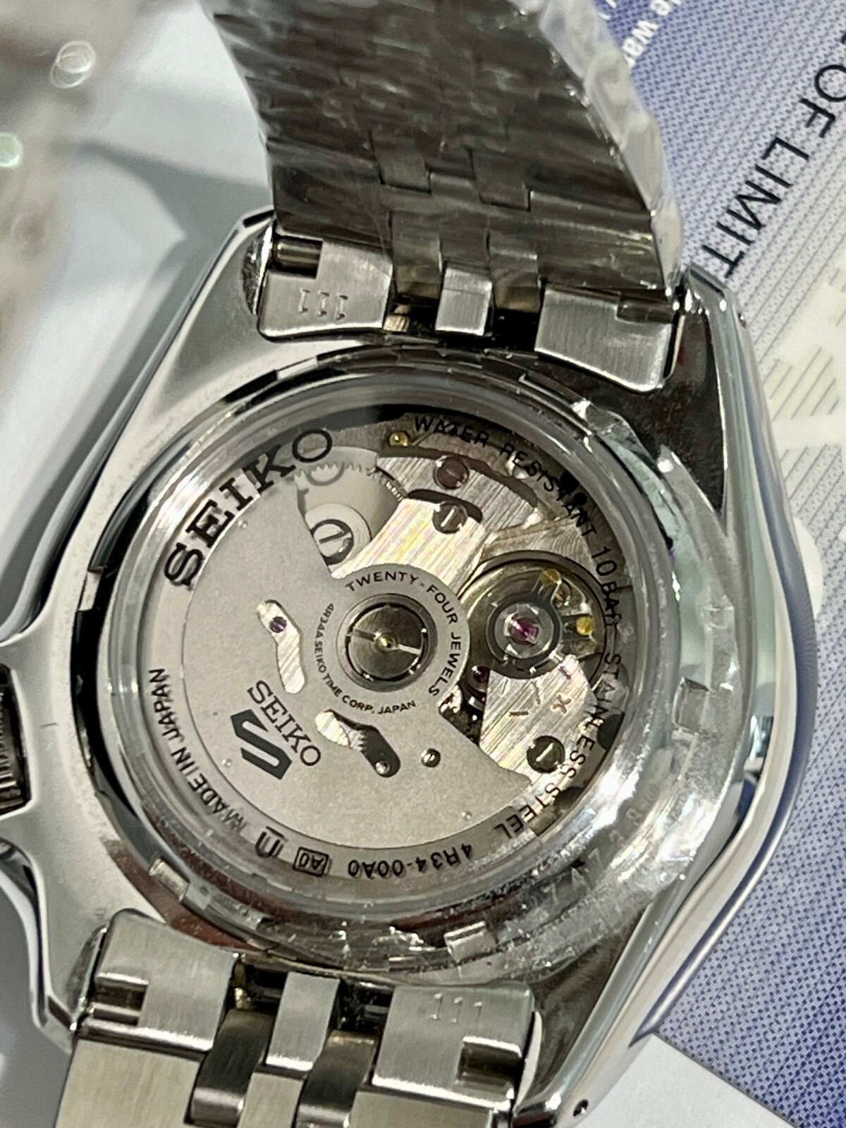 Seiko GMT “Yellow Dial” – SSK017K1 – Limited Edition – Never Worn