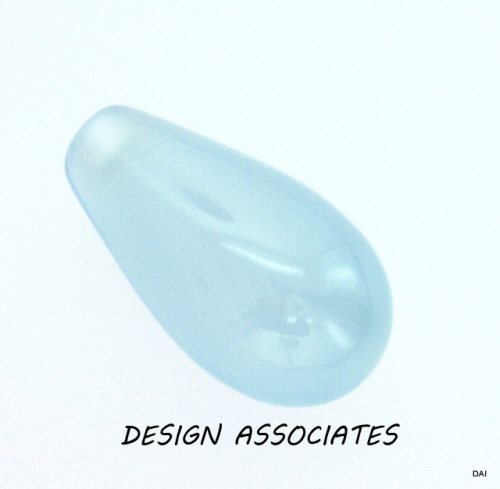 AQUA BLUE CHALCEDONY 14X7 MM DROP CUT OUTSTANDING BLUE COLOR (173595)
