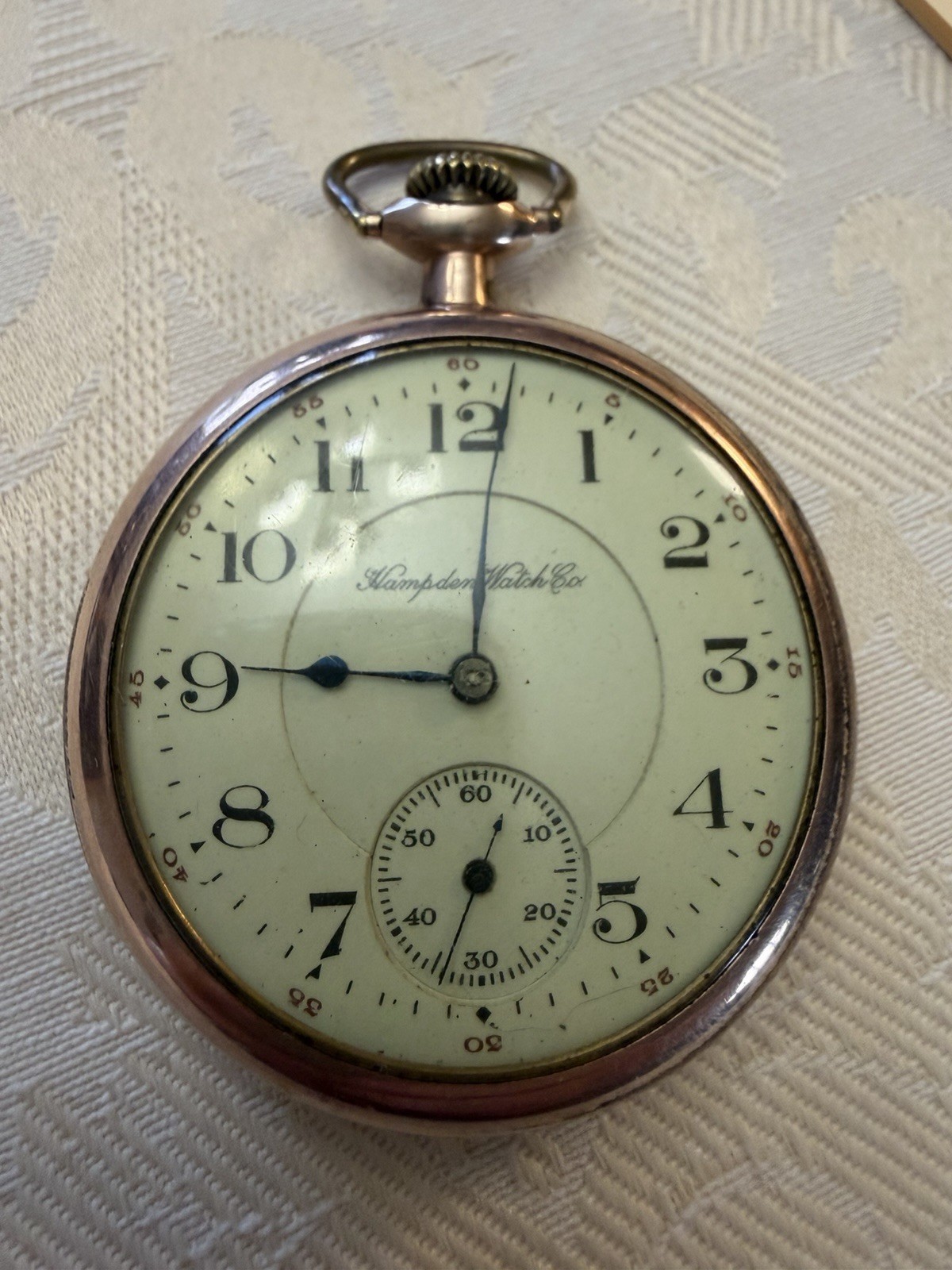 Antique Hampton, Gold Filled Case, Show Wear, Not Working; See Description