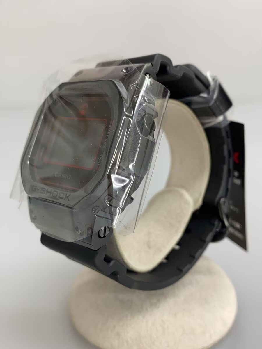 CASIO Quartz Watch G SHOCK Digital Rubber BLK BLK