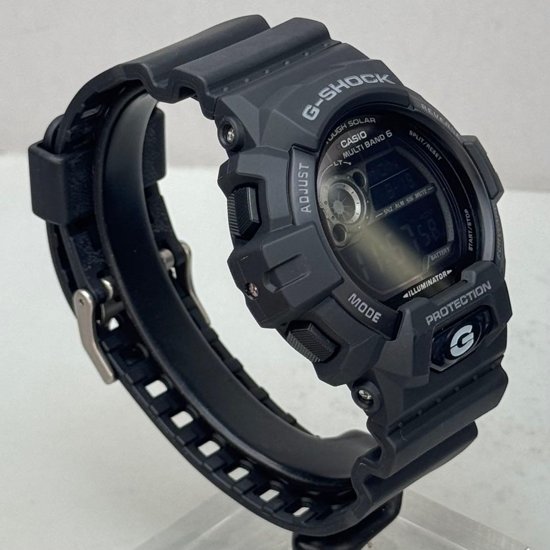 G SHOCK GW 8900A Radio Solar Black Inverted LCD Working