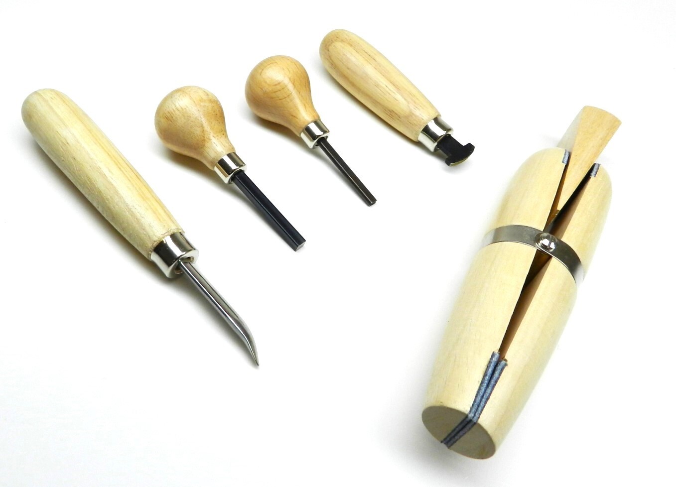Jewelry Making Setting Tool Kit Ring Clamp Bezel & Pusher Prong Roller Bench Pin