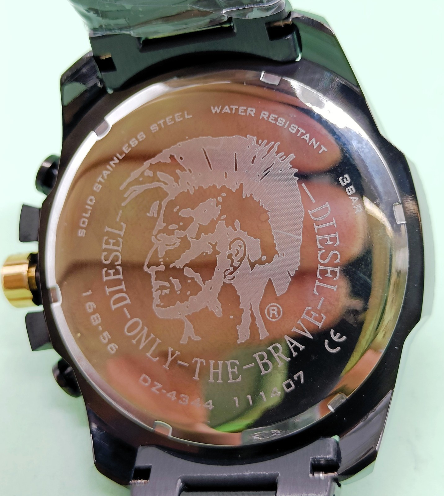 Awesome Diesel 10 Bar “ONLY THE BRAVE” Chronograph Quartz Men’s Wrist Watch