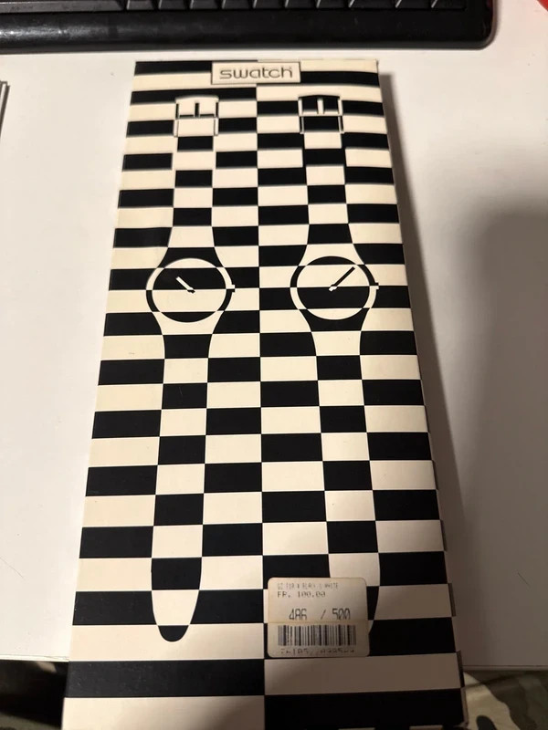 Swatch Special 1995 500pcs Limited – Inline Roller – Black & White Set