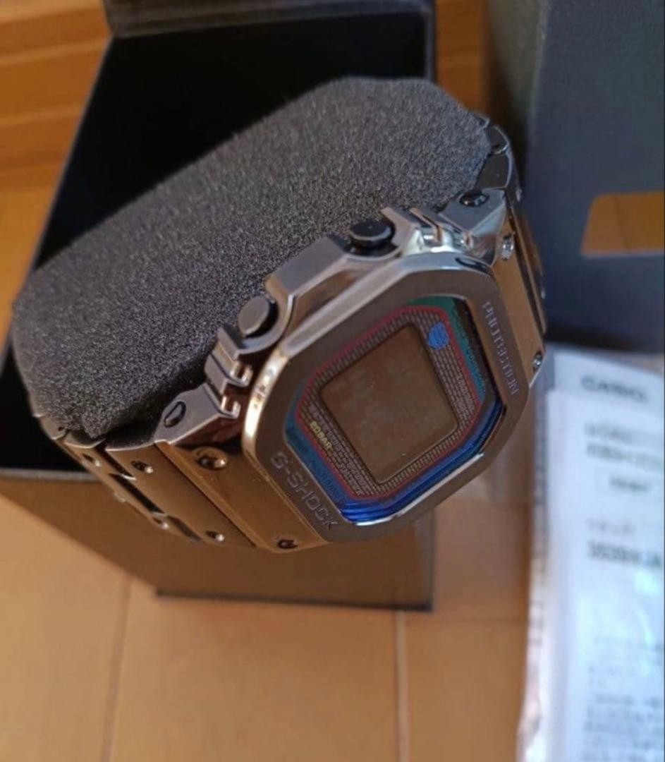 Casio G-Shock GMW-B5000BPC-1 Black Metallic Watch USED
