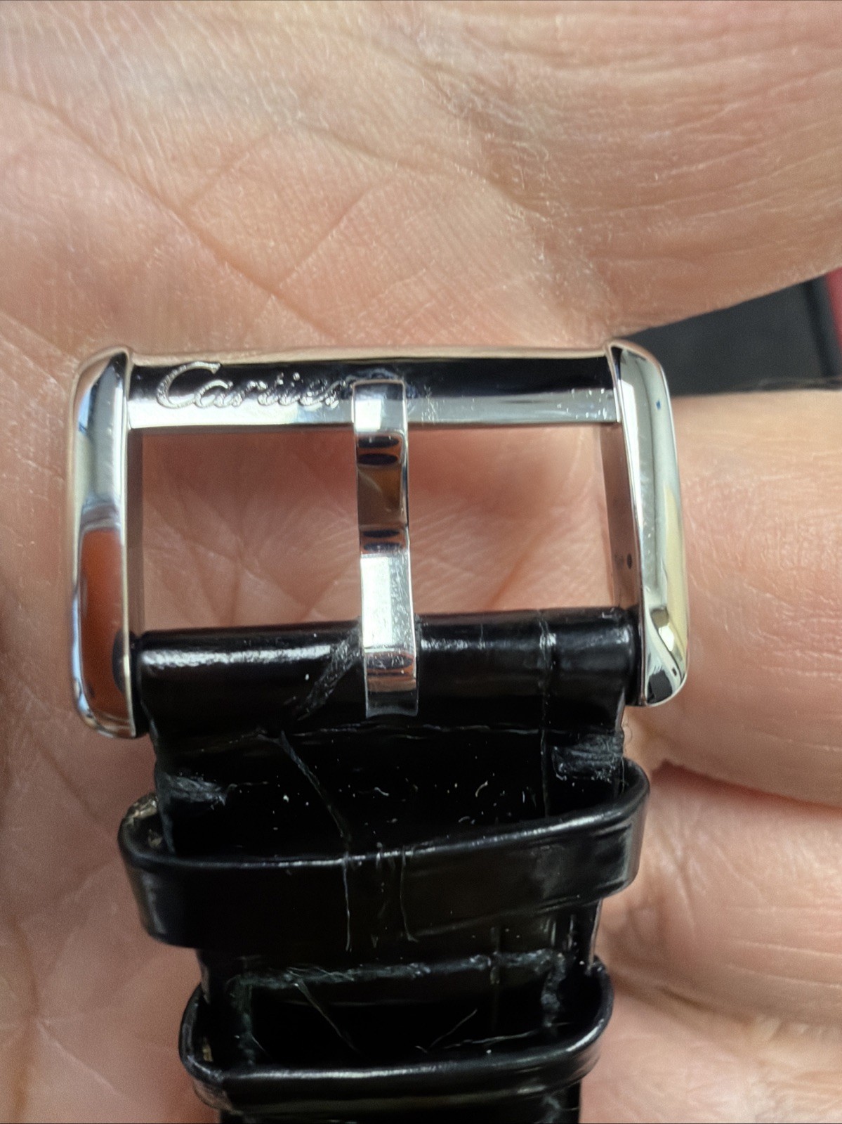Cartier Tank Divan Mini Model Quartz 31mm Stainless Steel Box And Paper W6300255