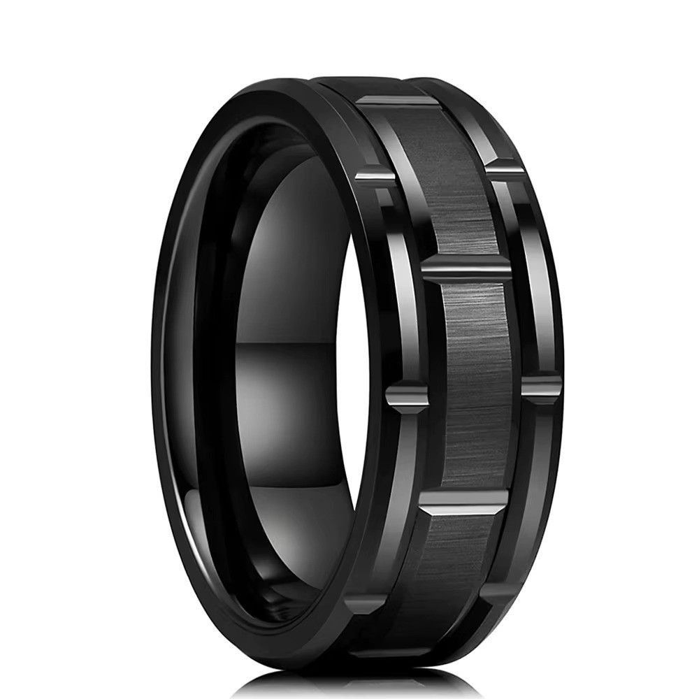 Titanium Stainless Steel 8mm Celtic Dragon Band Ring Men Women Jewelry Size 5-13
