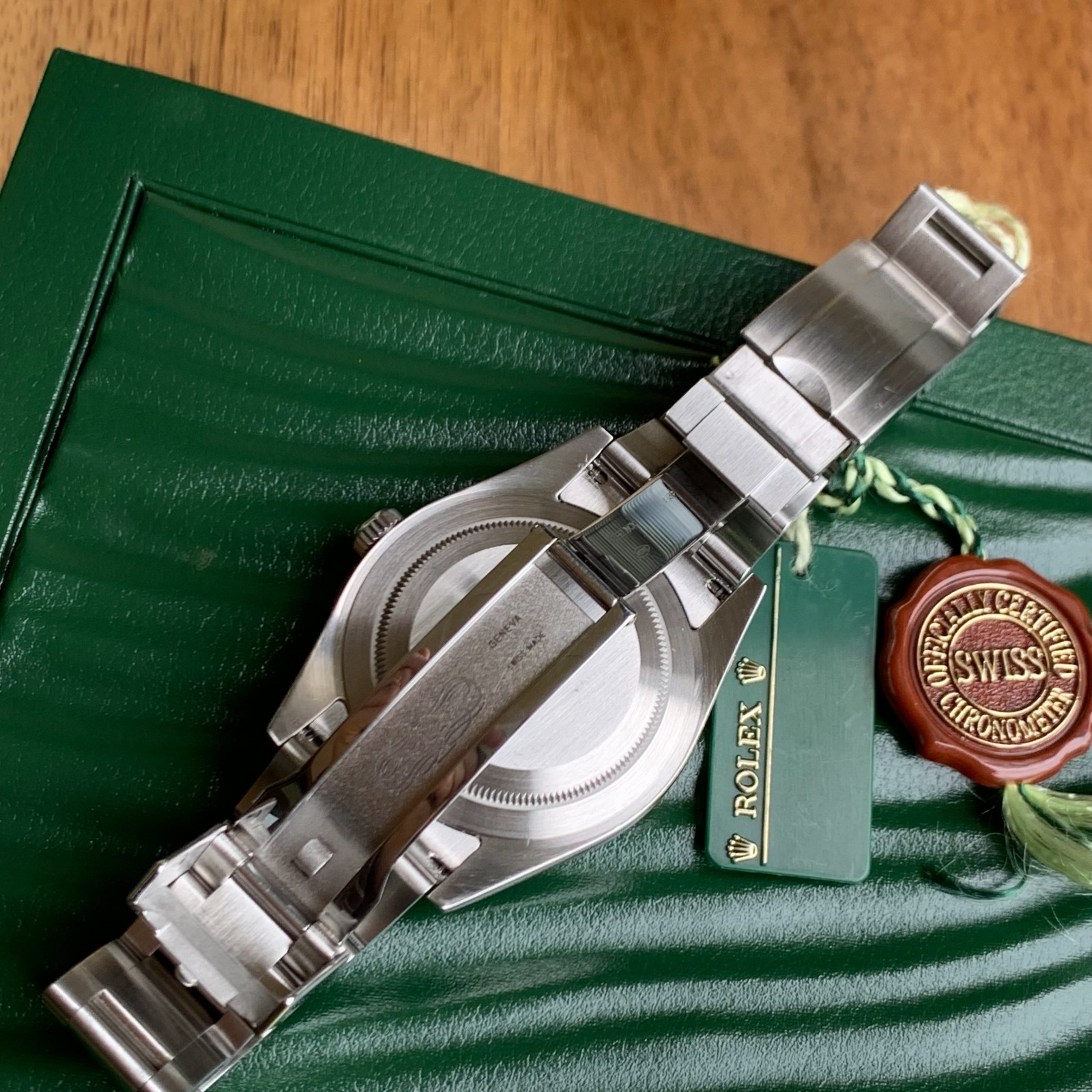 Rolex Explorer Ref. 214270 Automatic Oyster Perpetual Steel Watch – Box & Papers