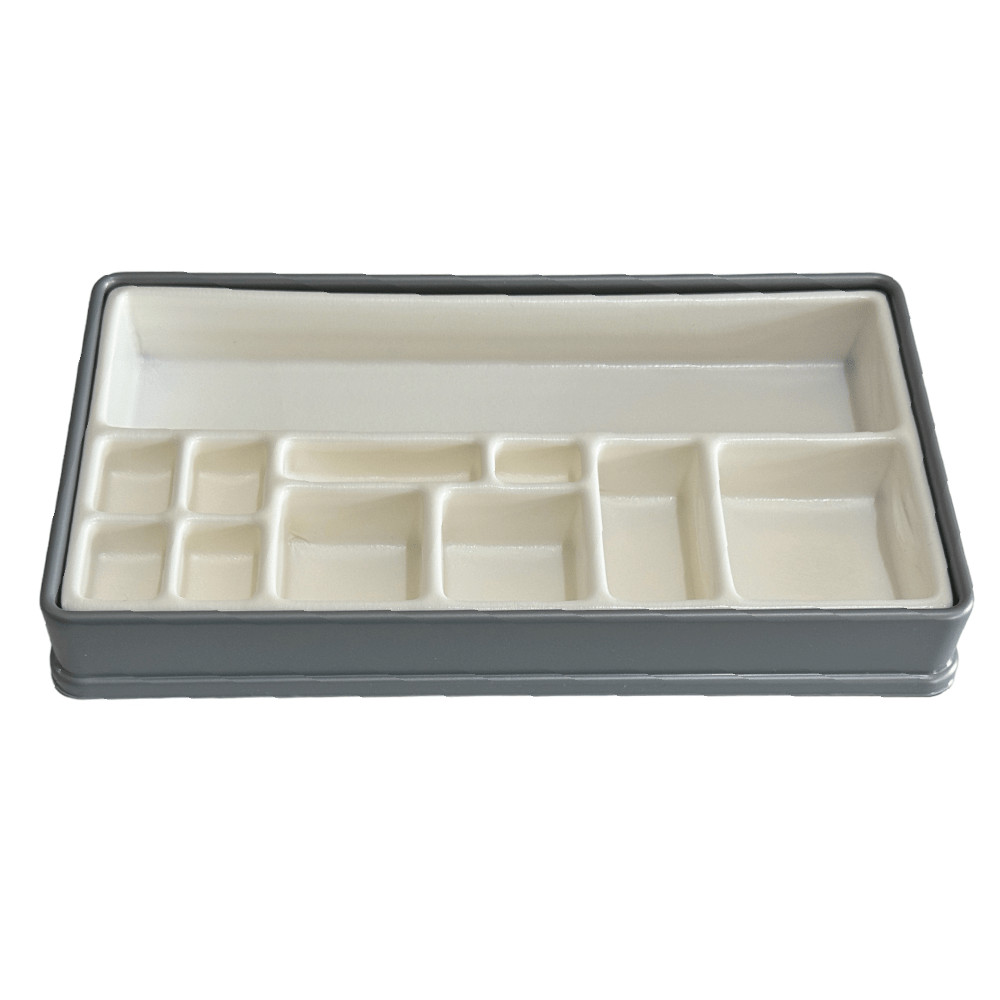 Shunting and transport boxes, optimal size of the compartments