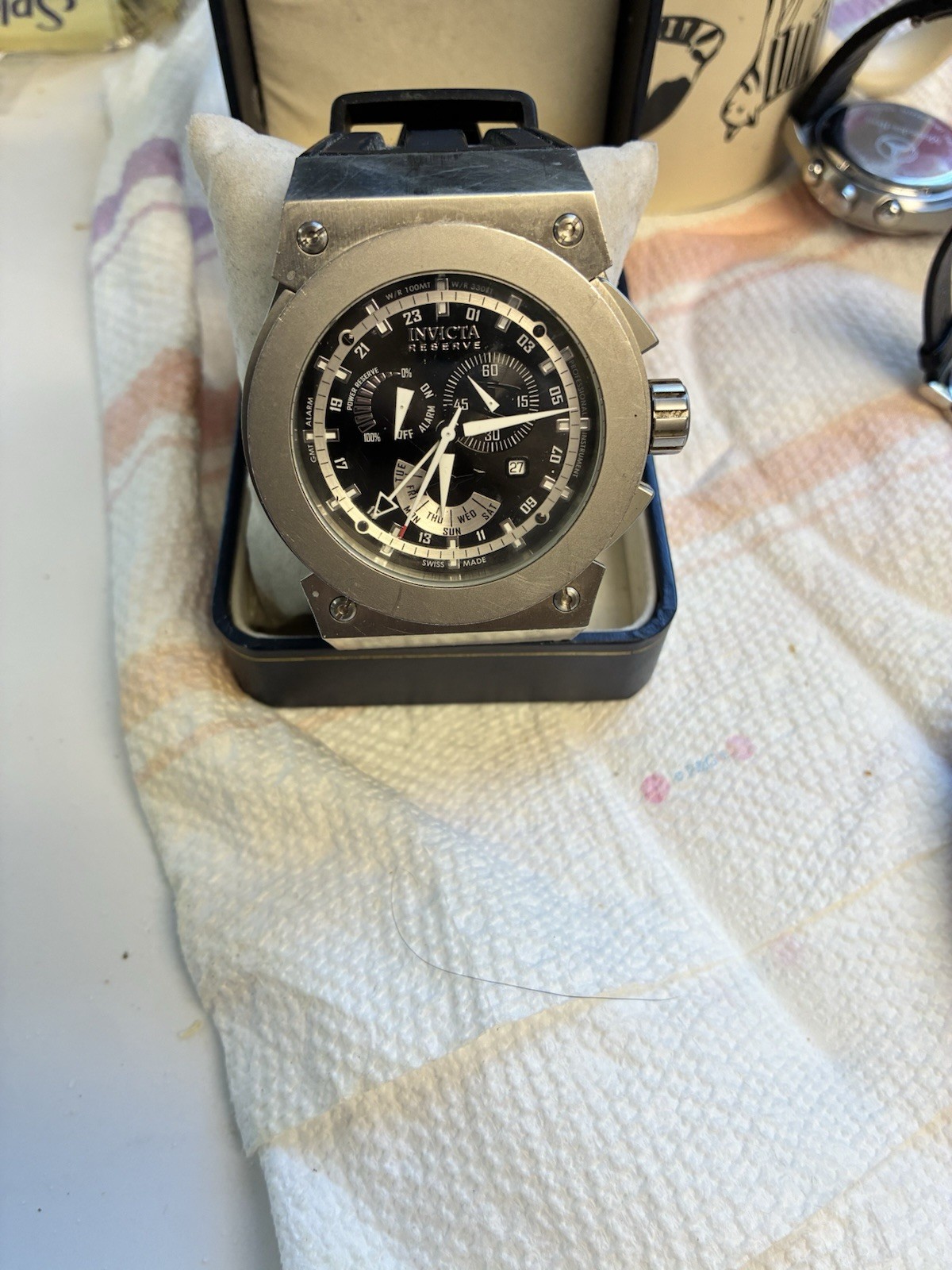 Invicta Russian 1959 Diver Akula Reserve Collection Model #6157 New Battery