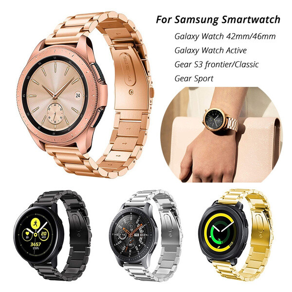 Metal Strap Watch Band Steel Bracelet For Samsung Galaxy Watch 42/46mm Gear S3