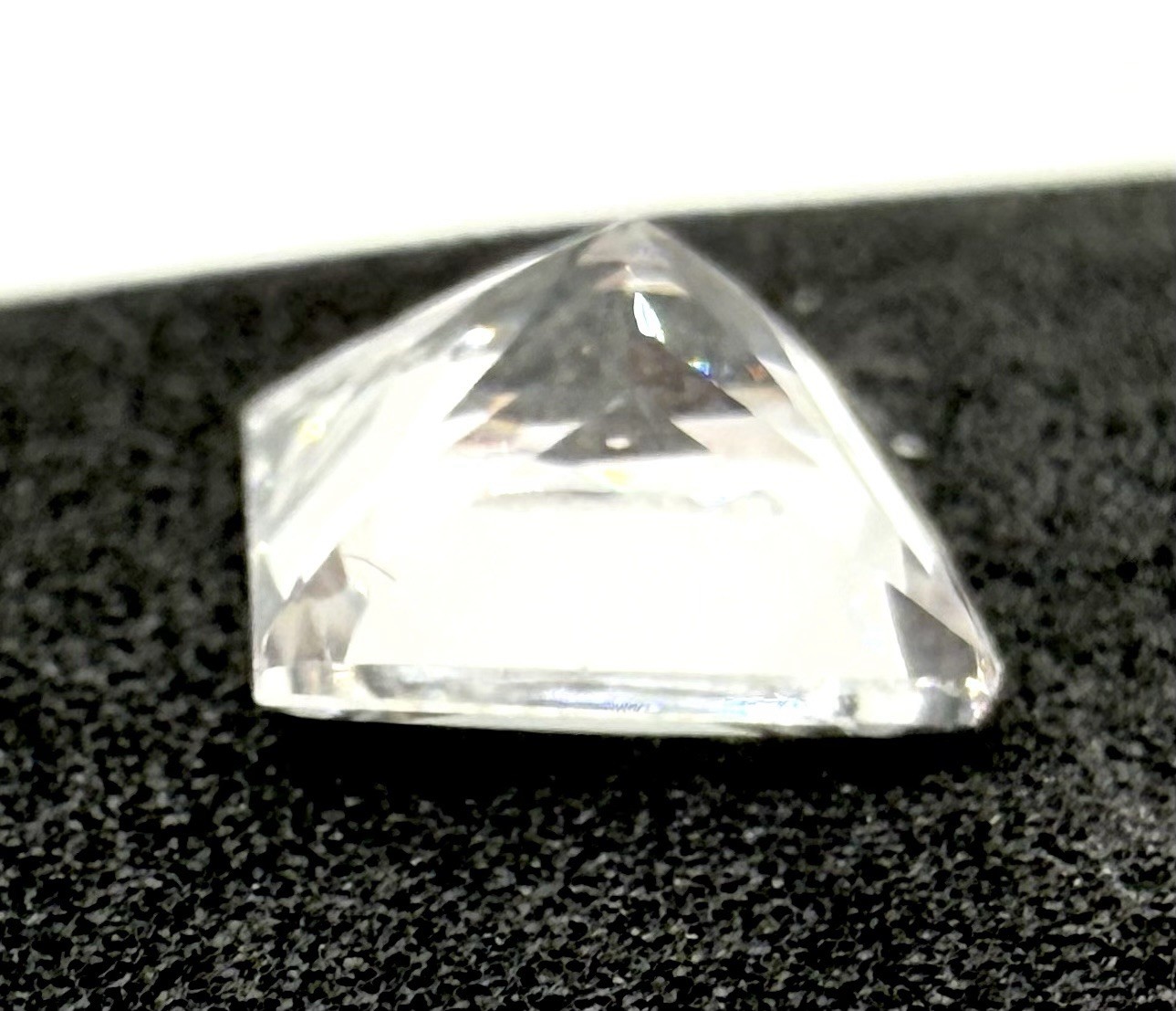 New YAG Yttrium Aluminum Garnet 7.0 CT Square Princess Cut Gem Single 10x10mm