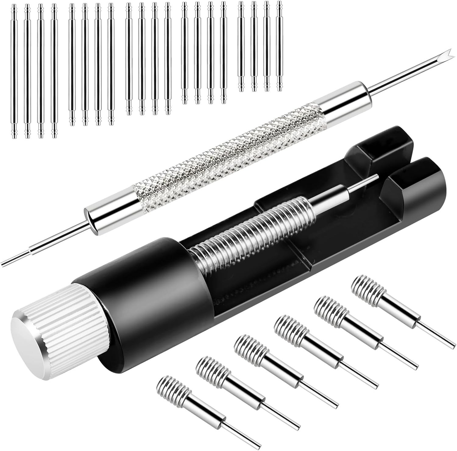 Easy-to-Use Watch Link Removal Kit – Tool, Pins & Spring Bars for Watch Lovers