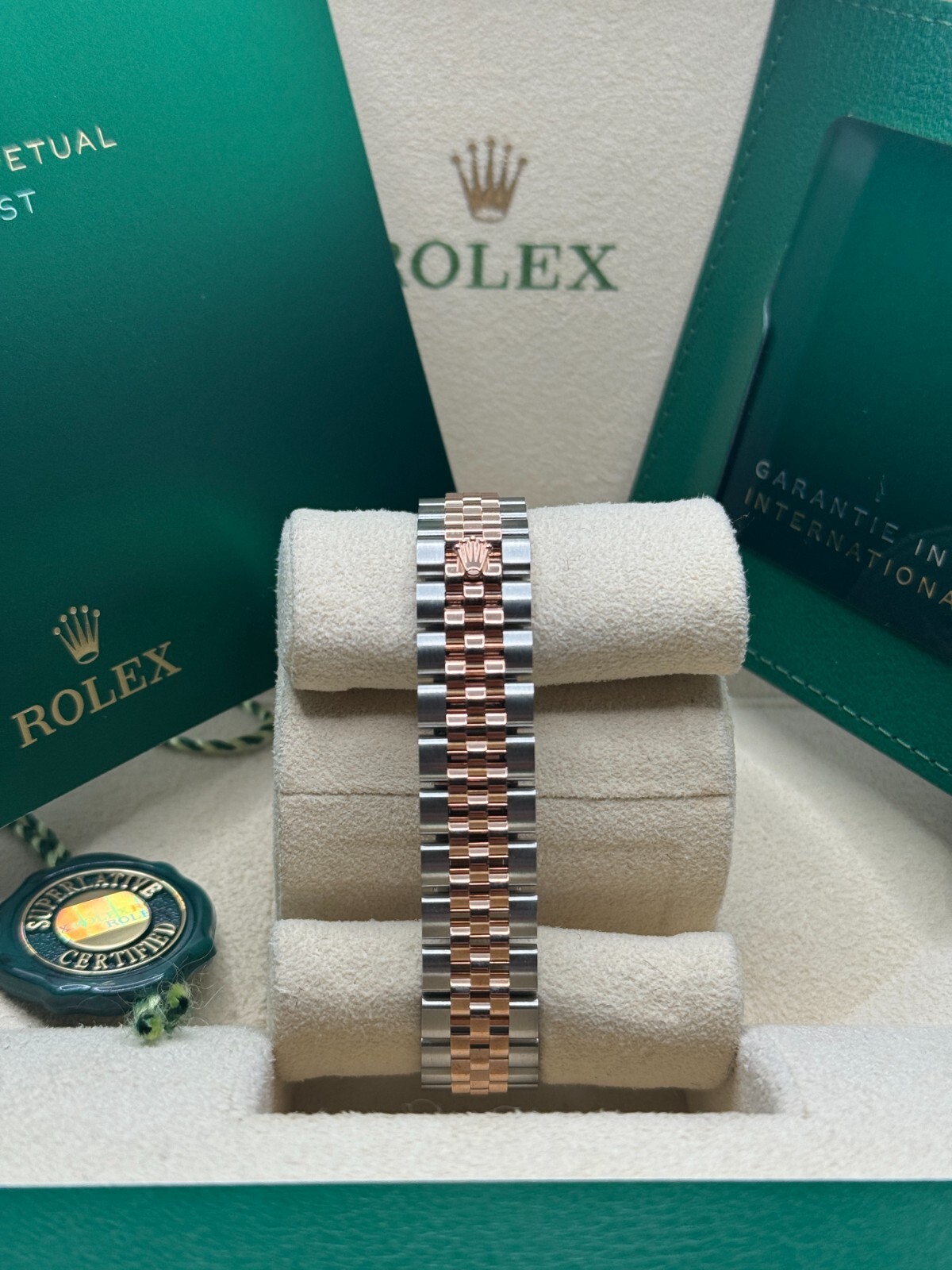 Rolex Lady-Datejust NEW 2023 Mother of Pearl Diamond Dial Diamond Bezel Two Tone