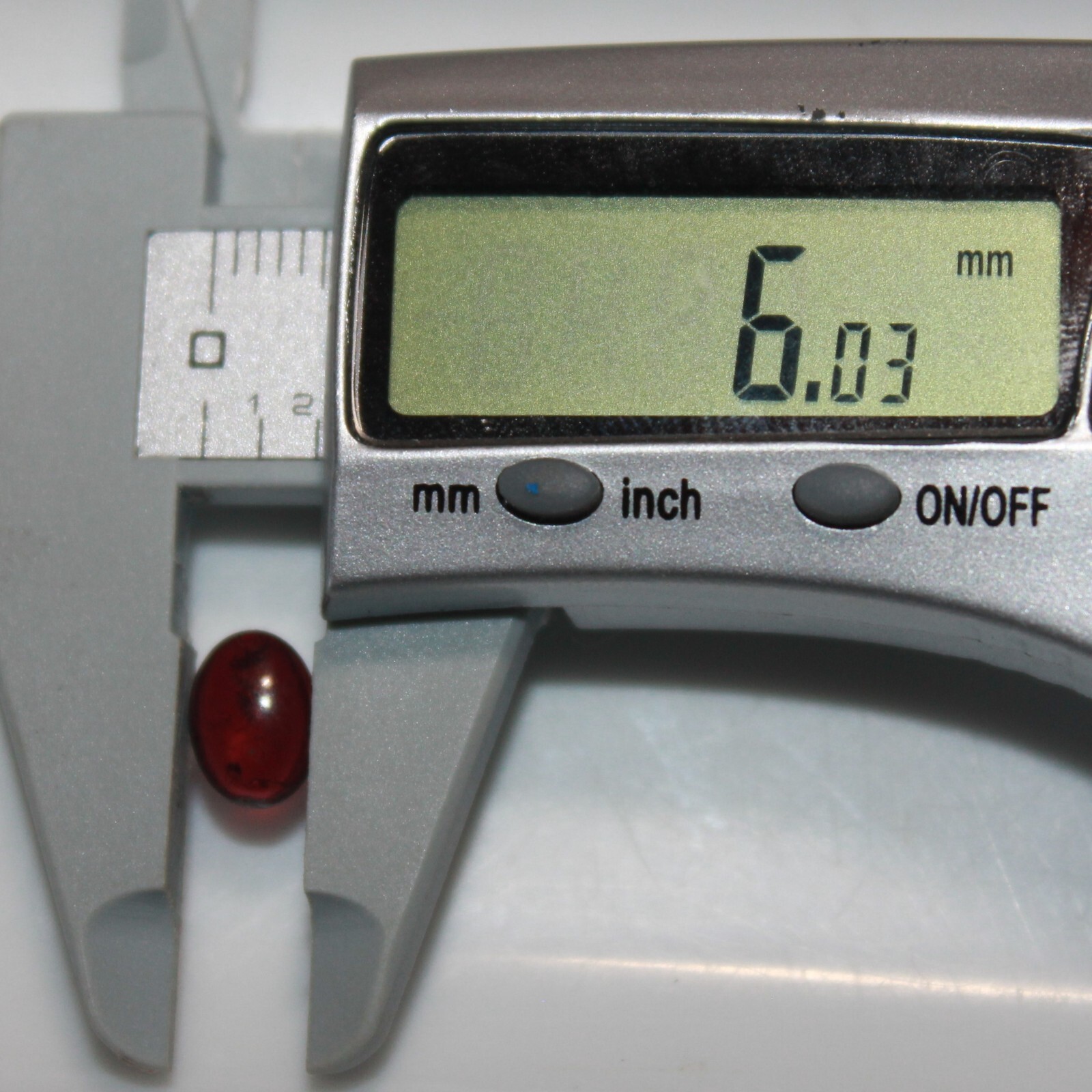 Natural Almandine Garnet 8x6mm Flat Back Oval Cabochon Loose Gemstone(s)
